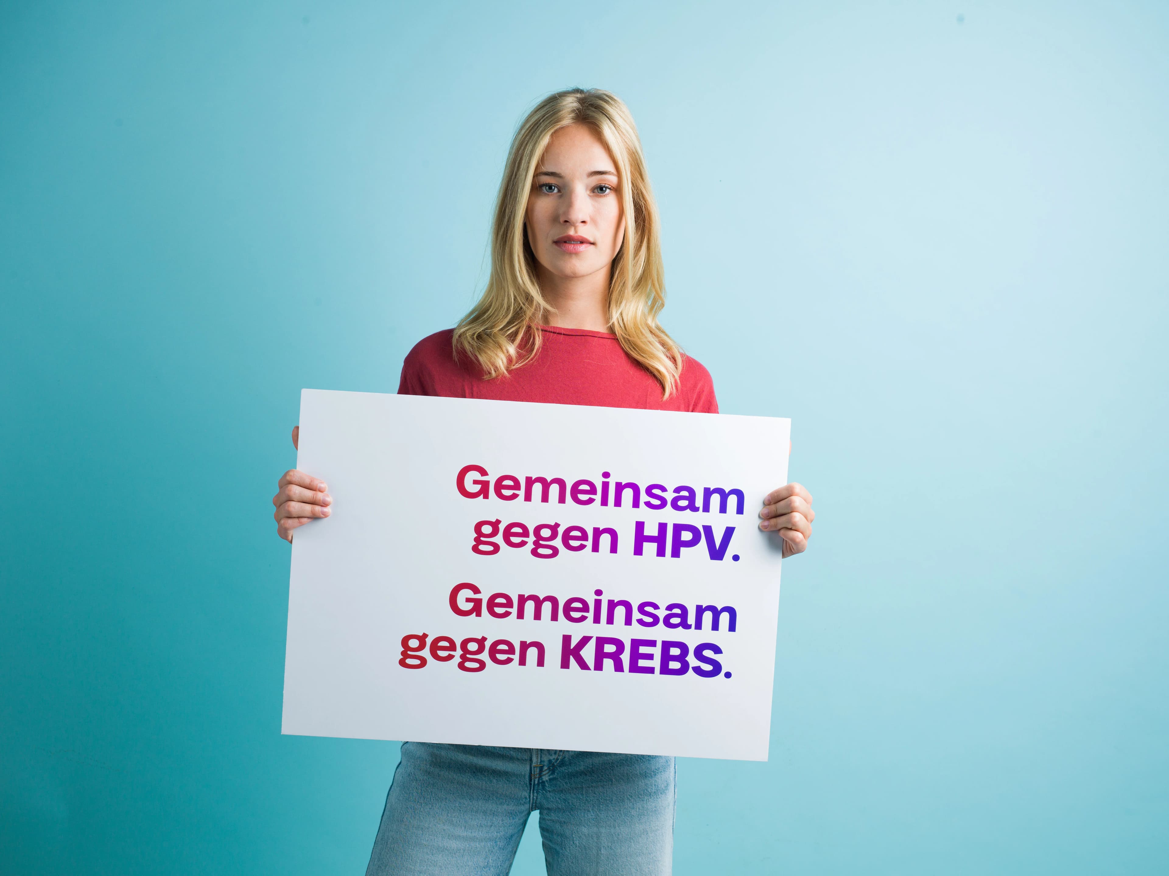 Gemeinsam gegen HPV. Gemeinsam gegen Krebs. Hero