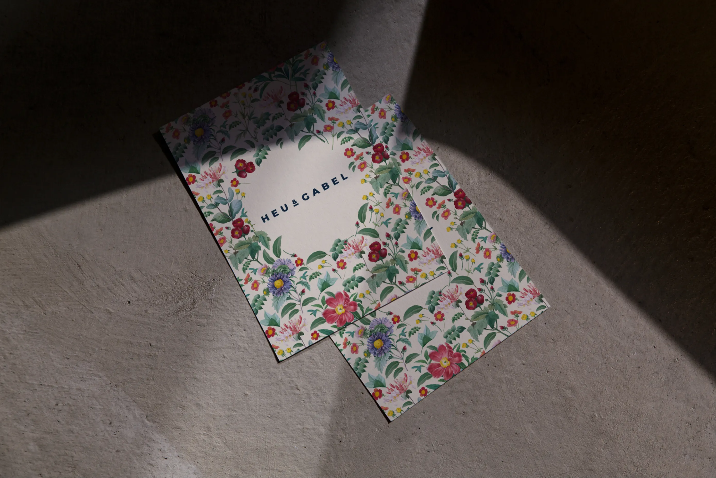 Heu & Gabel Menu Design